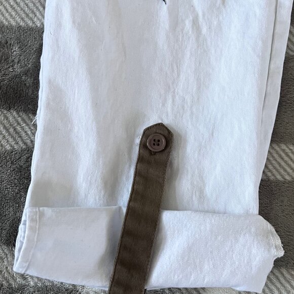 Brand New Fashion Nova White Patchwork Cargo Pants – Edgy & Trendy - Picture 5 of 6